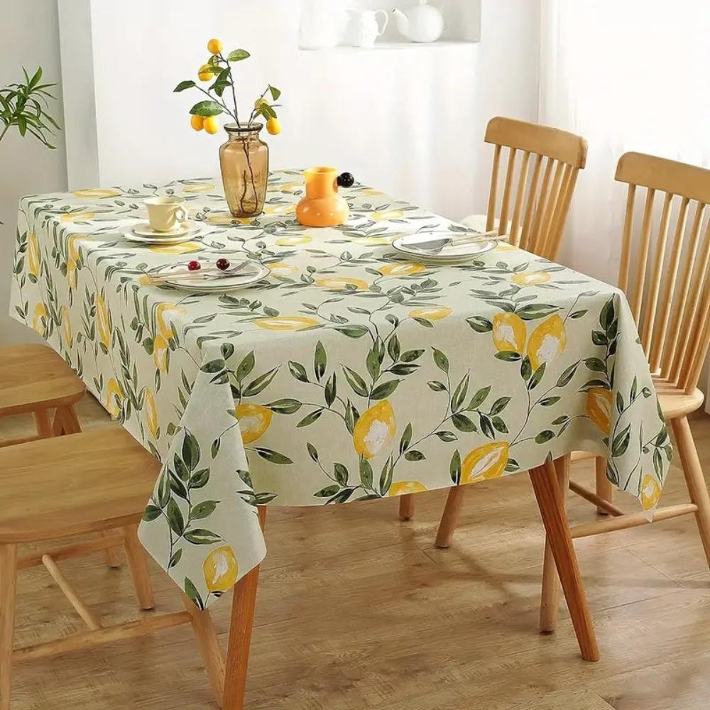 Lemon Leaf Tablecloth - Image 4