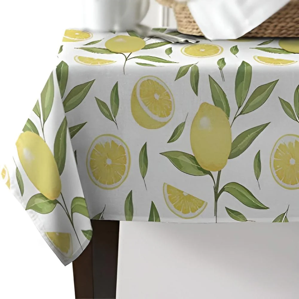 Lemon Leaf Tablecloth - Image 5