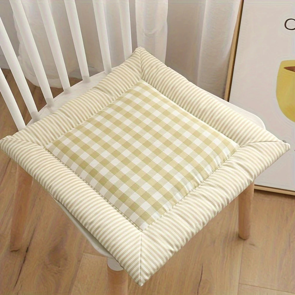 Liven Cotton Seat Pad Dining Chair Cushion - Image 5