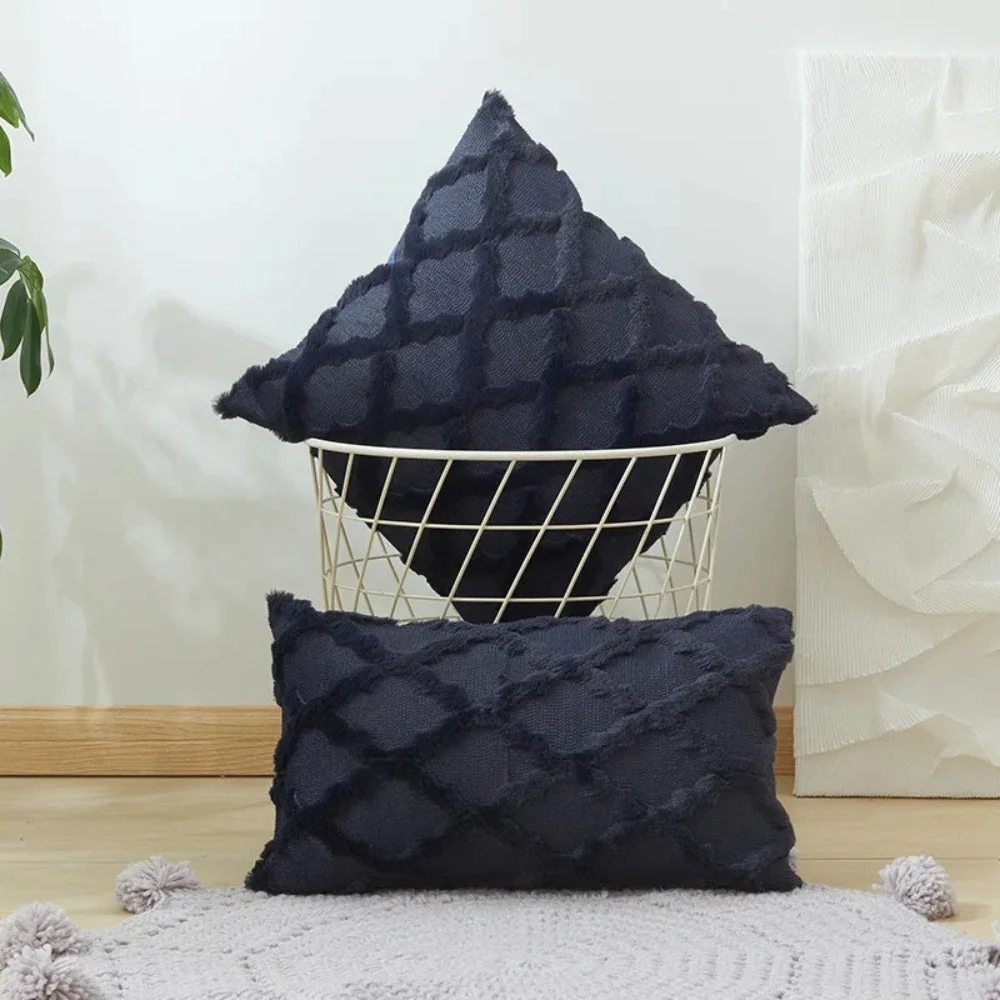 Lunel Velvet Boho Style Pillow Cushion Cover - Image 12