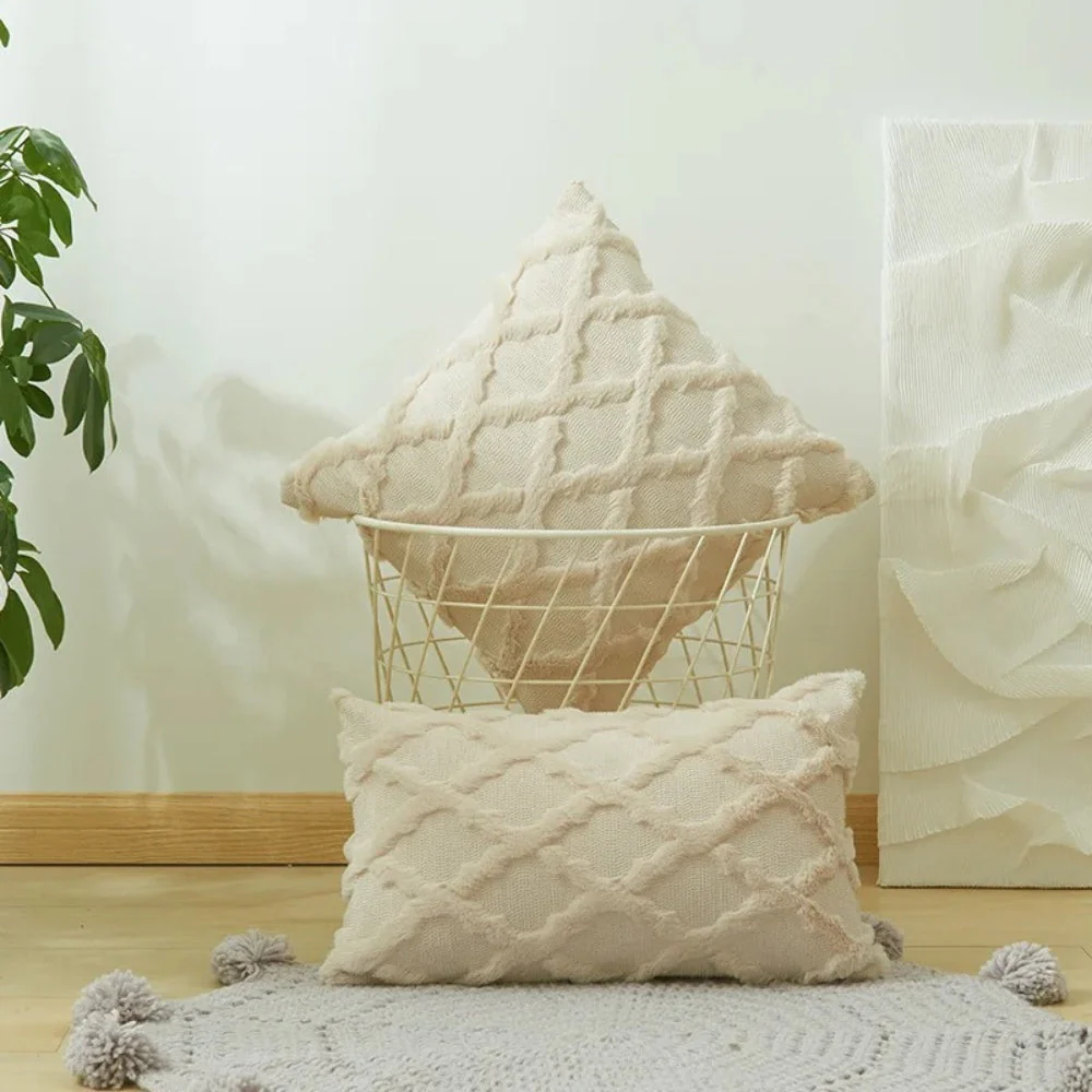Lunel Velvet Boho Style Pillow Cushion Cover - Image 13