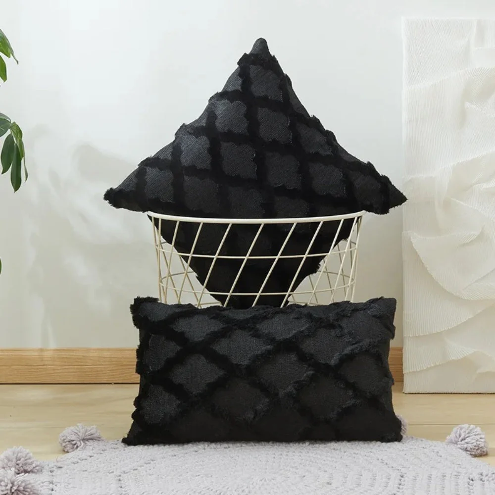 Lunel Velvet Boho Style Pillow Cushion Cover - Image 6