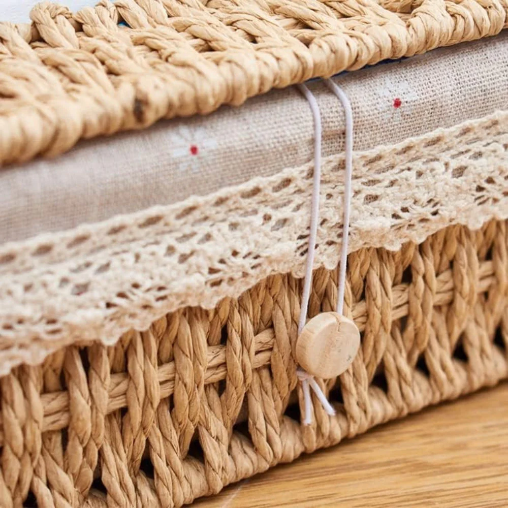 Lunor Braided Woven Tissue Box - Image 4