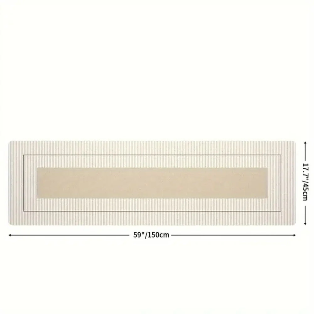 Lush Floral Striped Kitchen Mat - Image 8