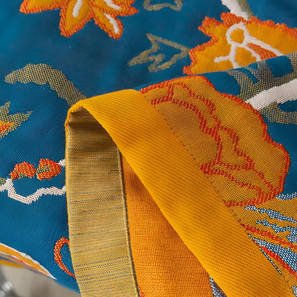 Lush Flower Cranes Bath Towel - Image 4