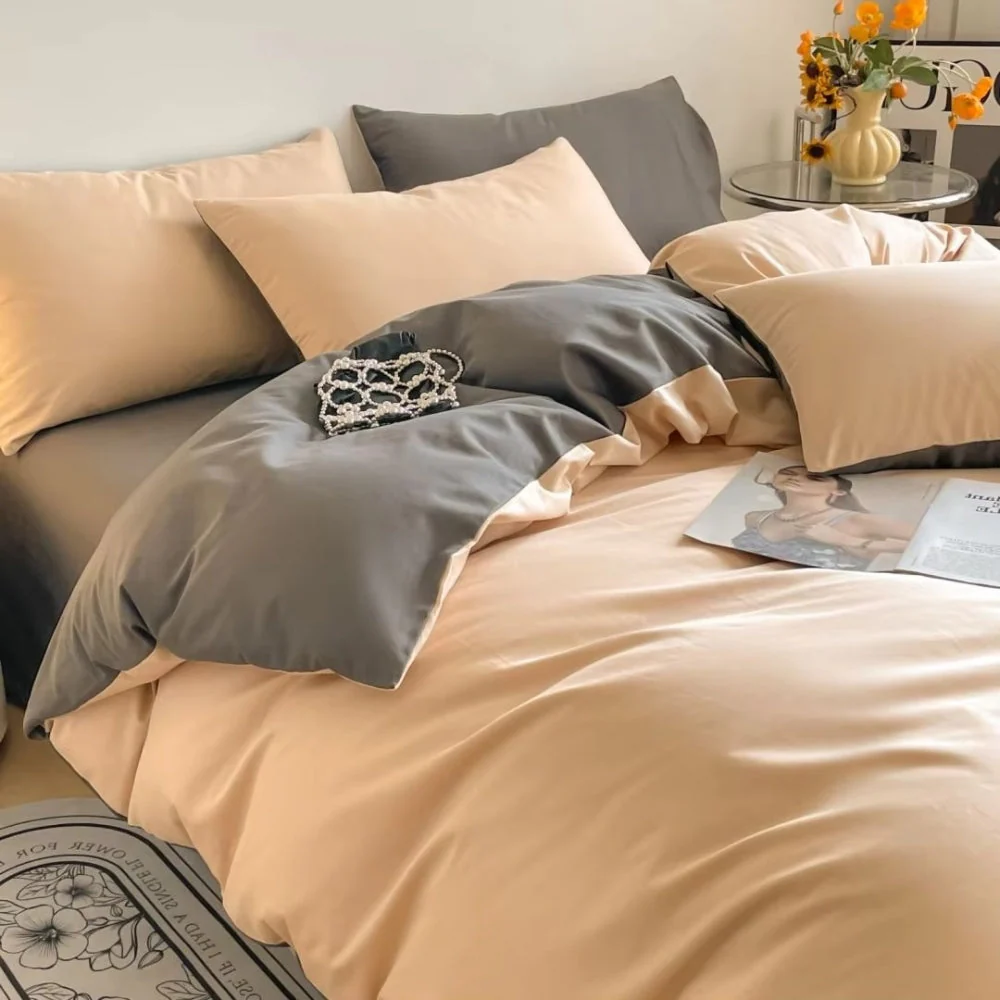 Lustova Cotton Duvet Cover | 3pcs Set - Image 10