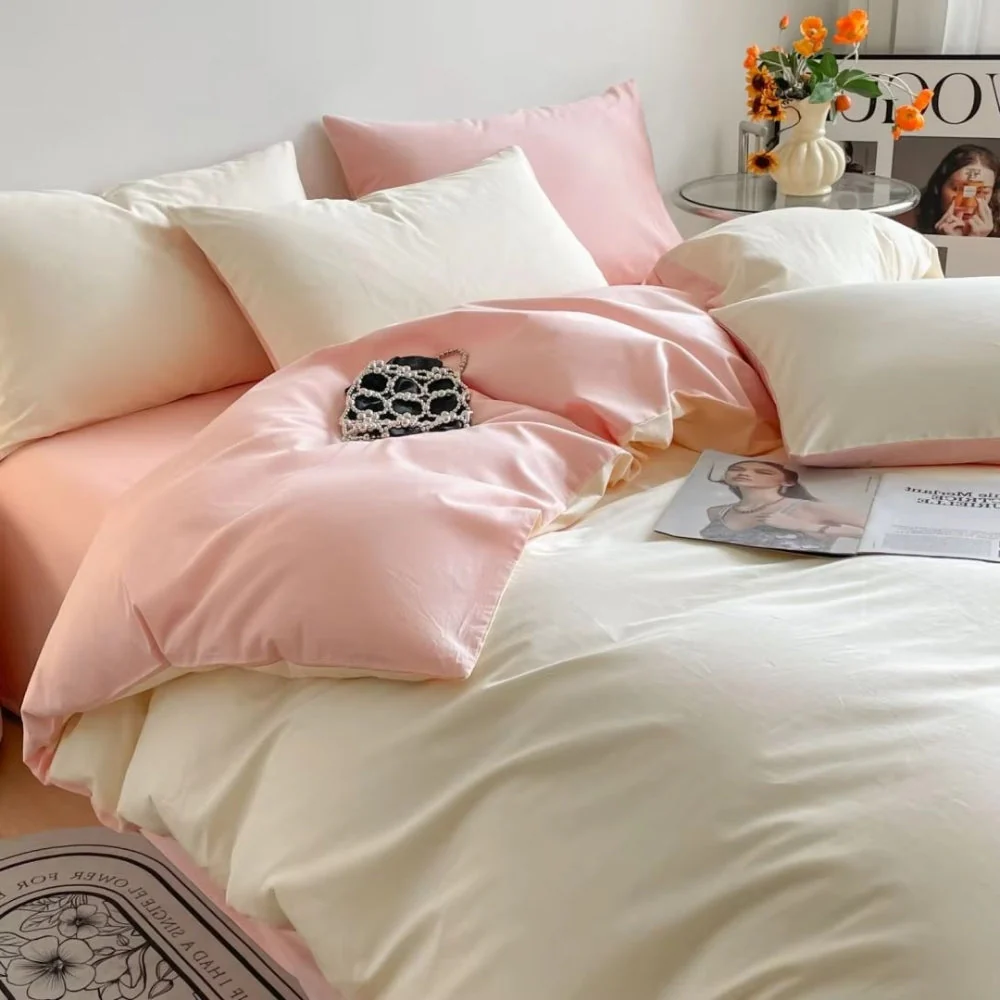 Lustova Cotton Duvet Cover | 3pcs Set - Image 12