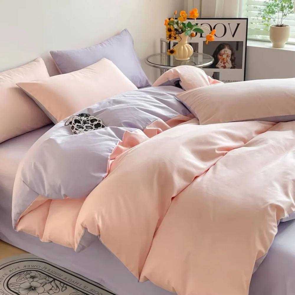 Lustova Cotton Duvet Cover | 3pcs Set - Image 15