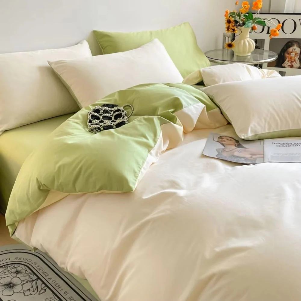 Lustova Cotton Duvet Cover | 3pcs Set - Image 5