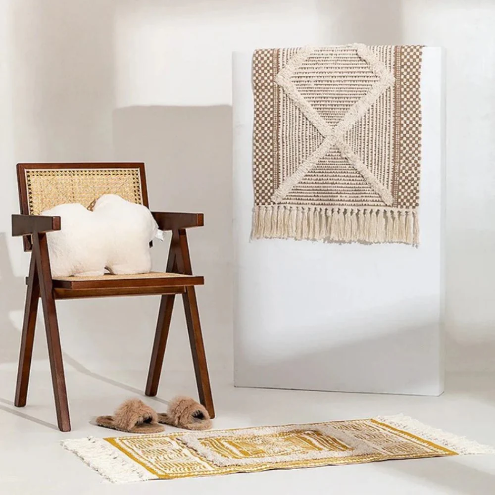 Lustre Fringe Bohemian Rug - Image 2