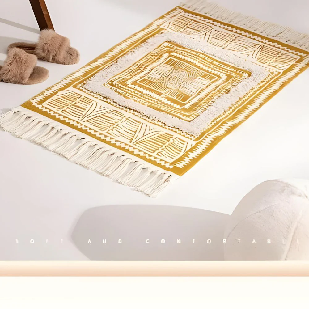 Lustre Fringe Bohemian Rug - Image 4