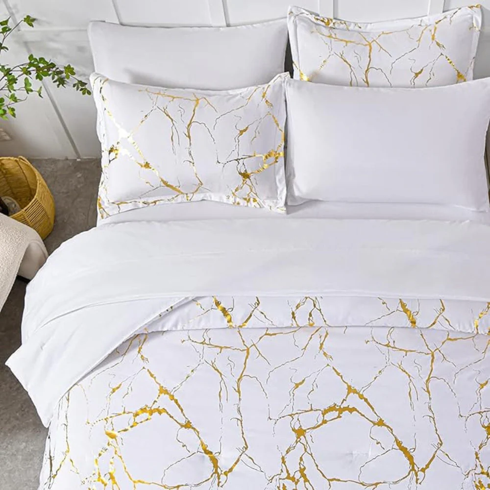 Lux Marble Premium Duvet Cover Set - Image 10