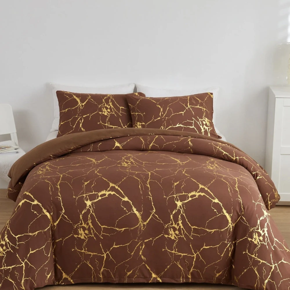 Lux Marble Premium Duvet Cover Set - Image 3