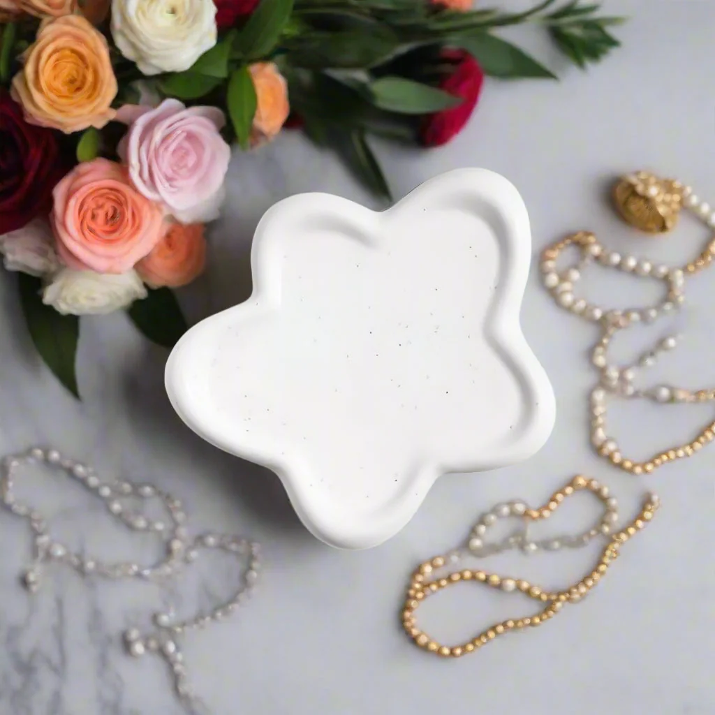 Luxe Ceramic Jewelry Organizer Tray - Image 3