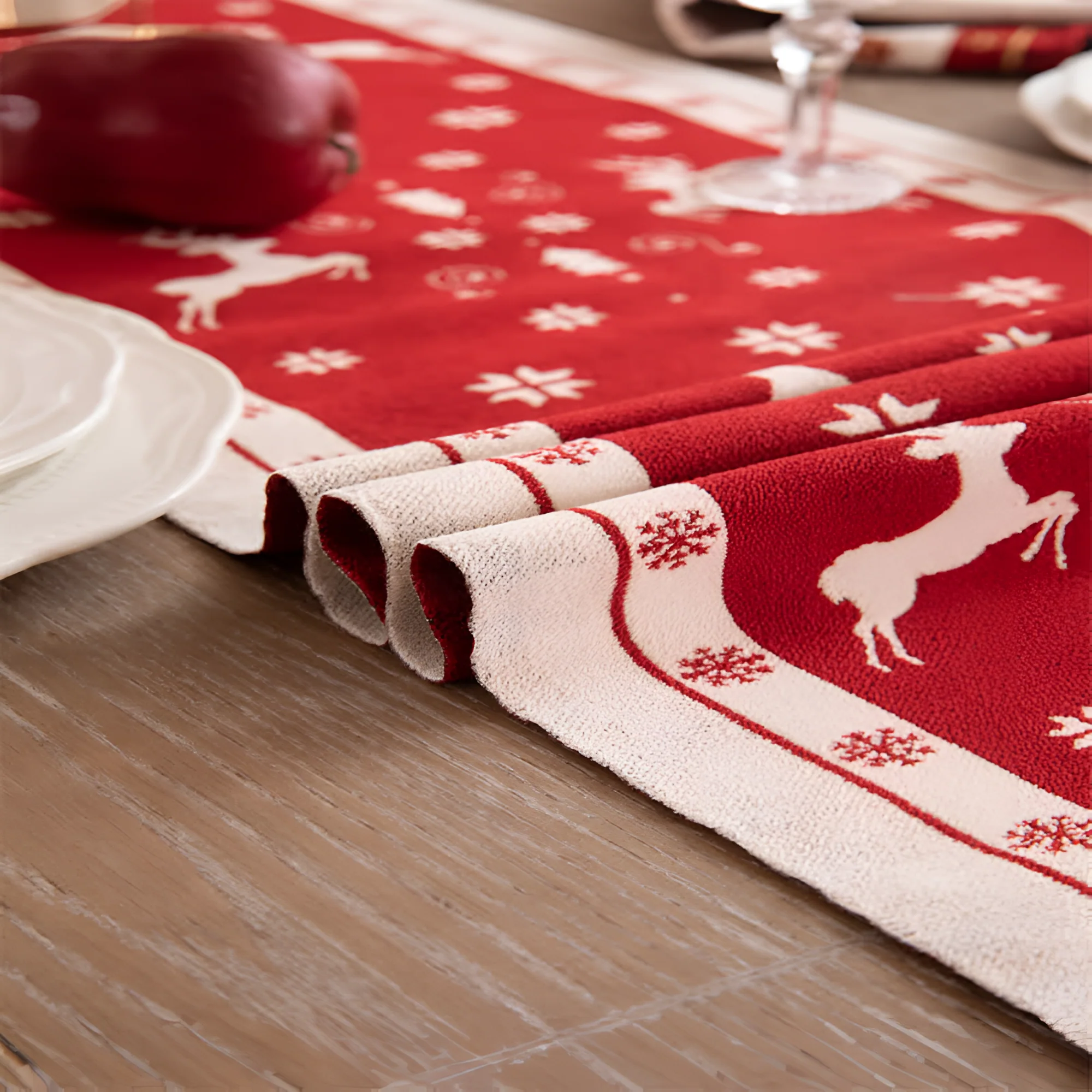 Luxe Merry Tasseled Runner Cloth - Image 6