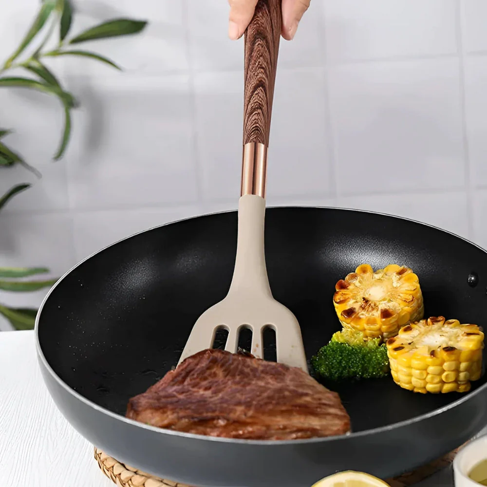 Luxe Silicone Cooking Utensils | 10 Pcs Set - Image 3