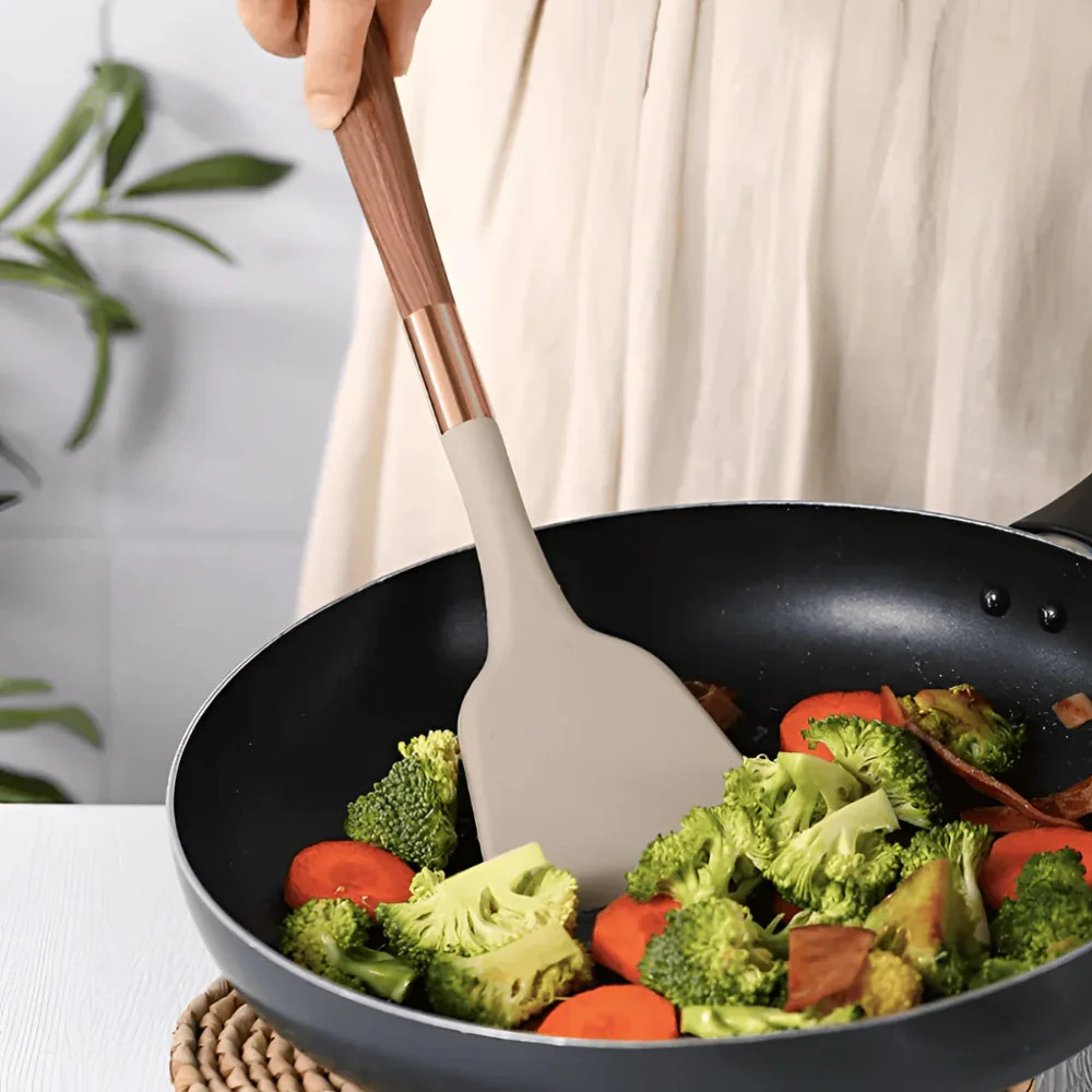 Luxe Silicone Cooking Utensils | 10 Pcs Set - Image 4