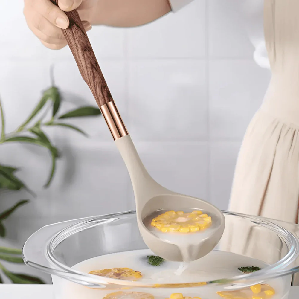Luxe Silicone Cooking Utensils | 10 Pcs Set - Image 5