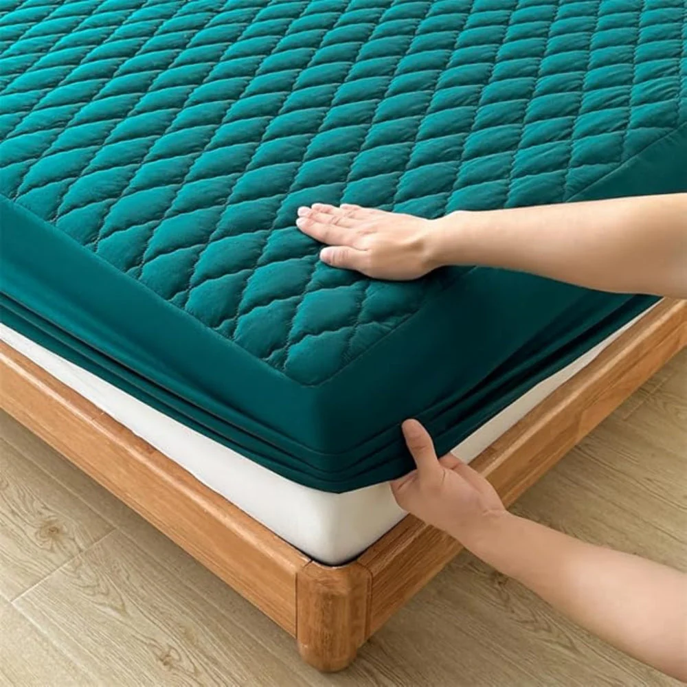 Luxurious Waterproof Fitted Sheet Set - Image 5
