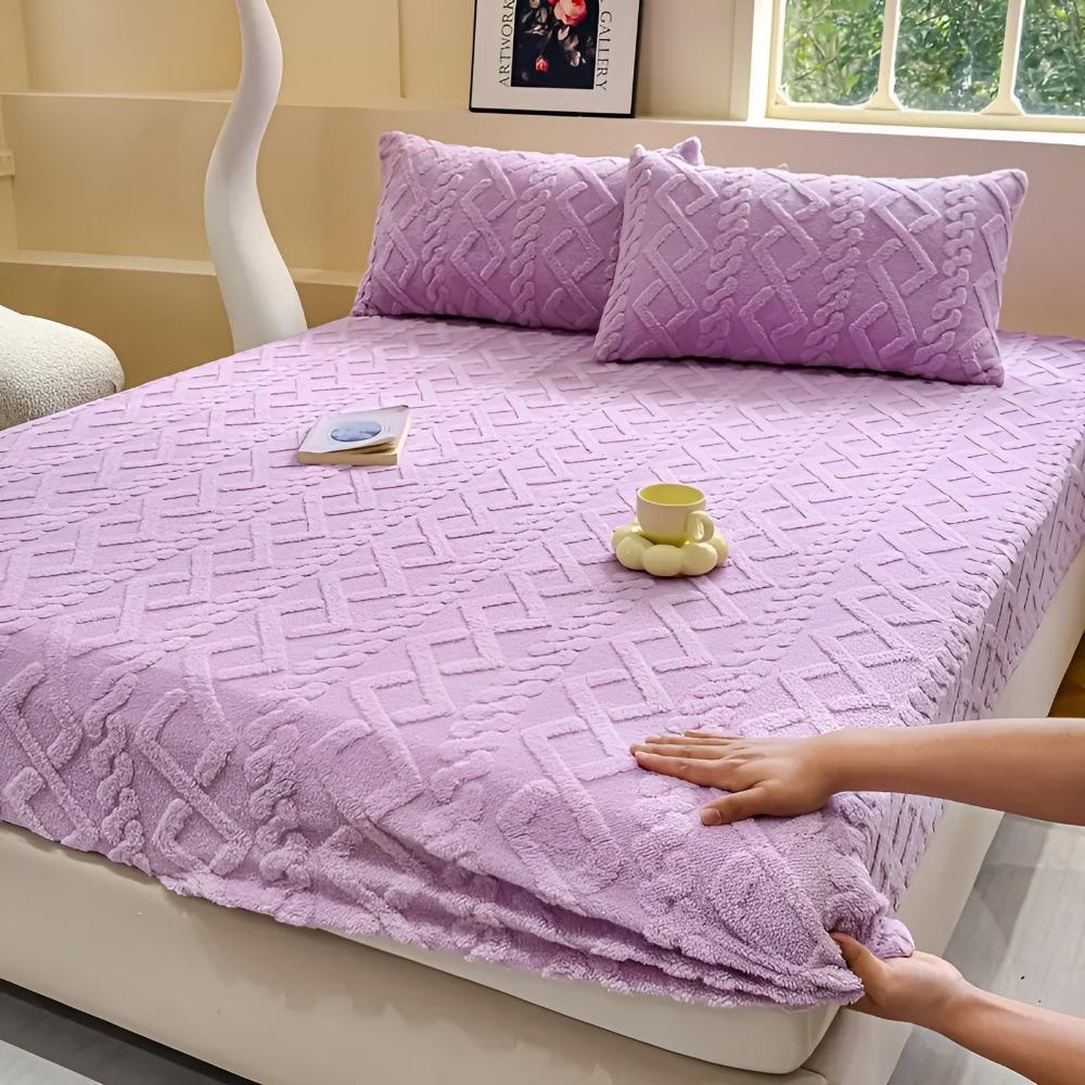 Premium Velvet Sherpa Sheet Set - Image 10