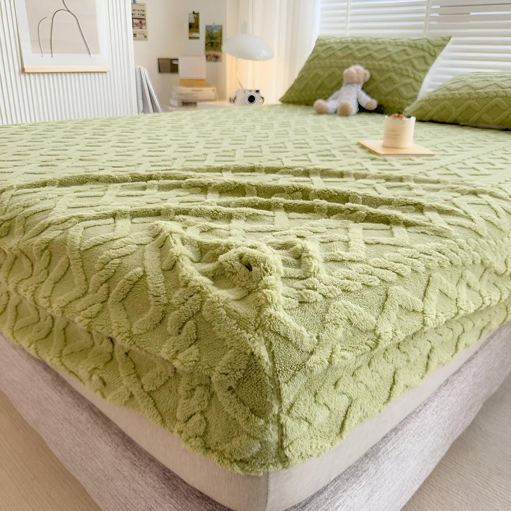 Premium Velvet Sherpa Sheet Set - Image 4