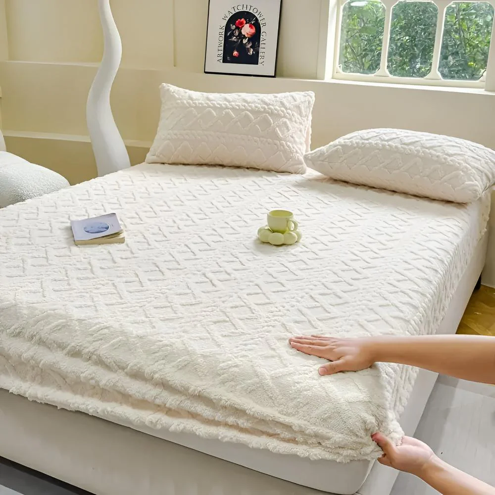 Premium Velvet Sherpa Sheet Set - Image 8