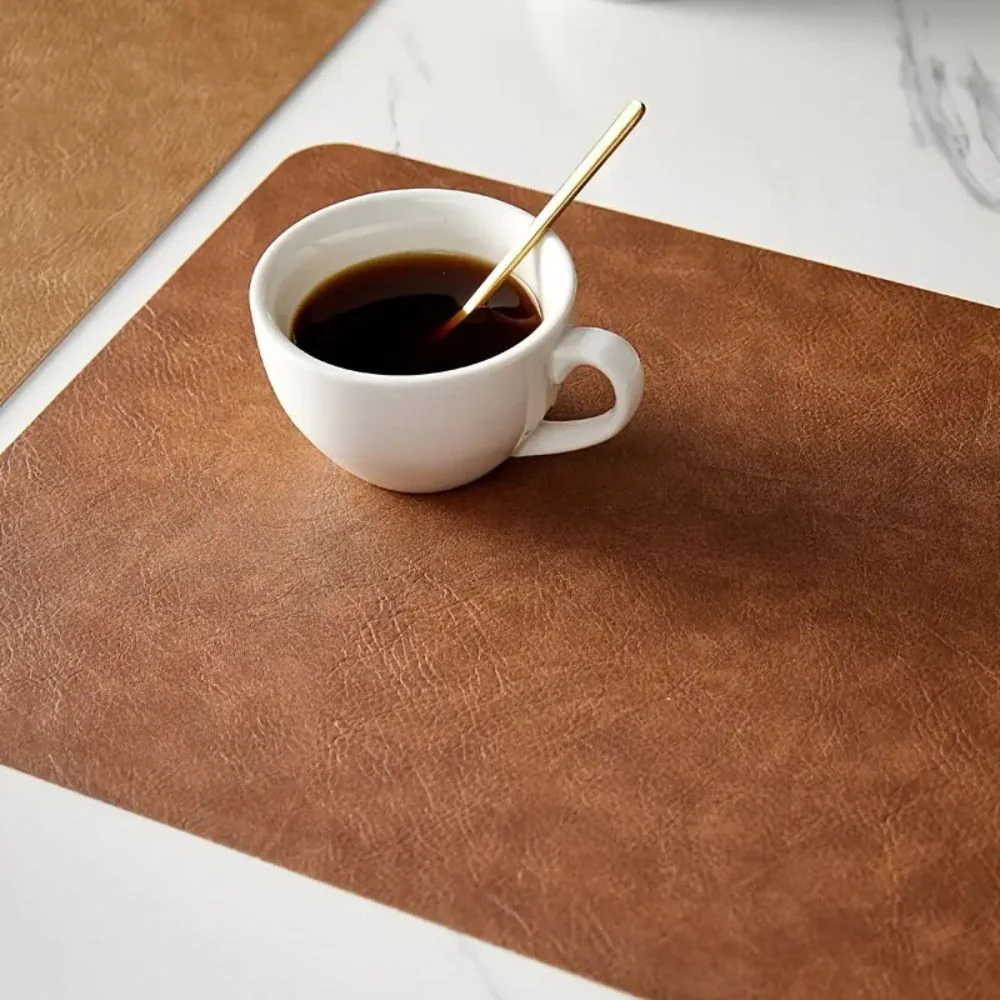 Luxury Vintage Leather Placemat - Image 2