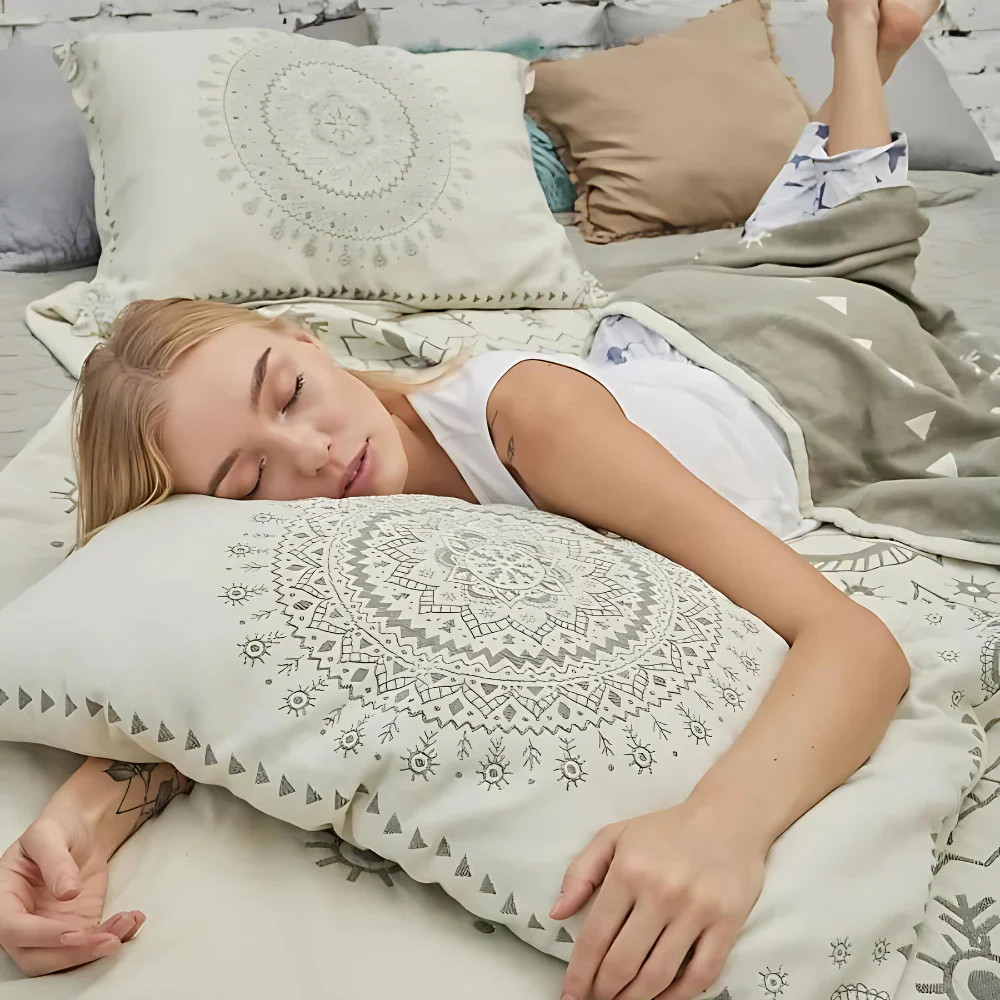 Mandala Soft Cotton Gauze Pillowcases (2pcs) - Image 4