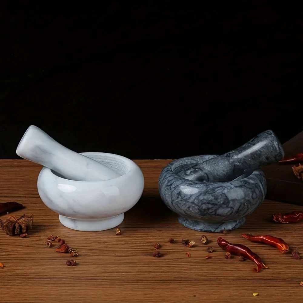 Marble Mortar and Pestle Set - Image 4