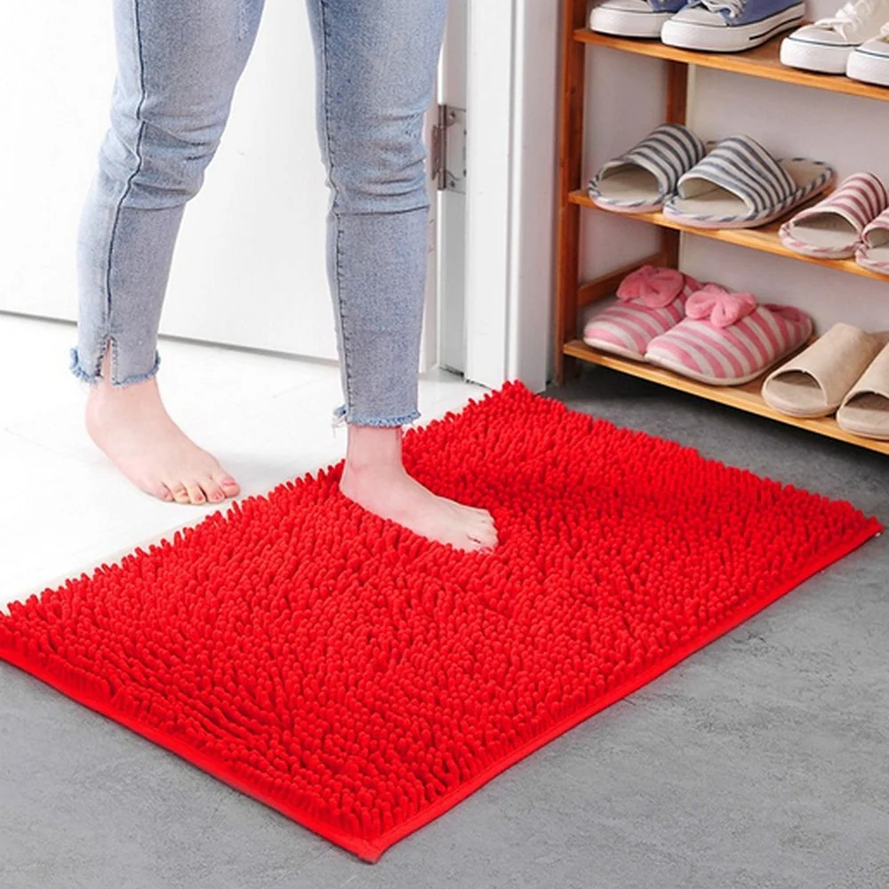 Mavi Soft Chenille Bath Mat - Image 3