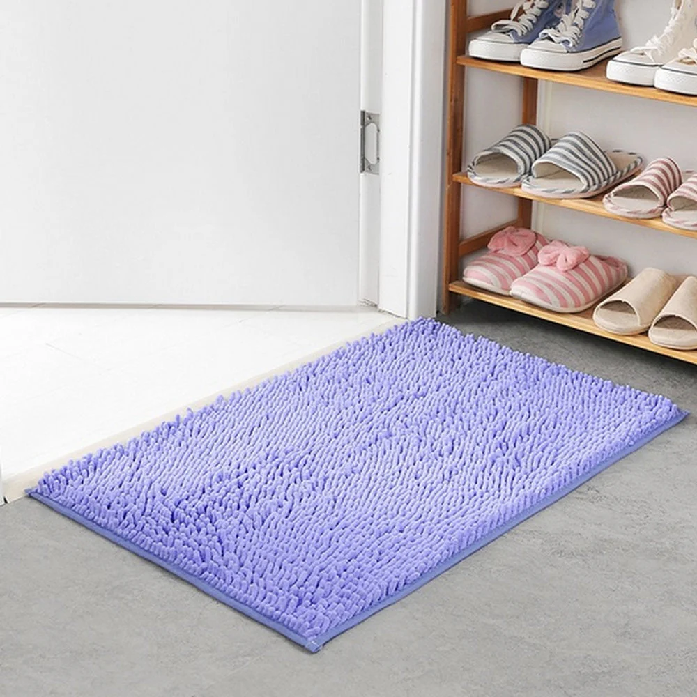 Mavi Soft Chenille Bath Mat - Image 4