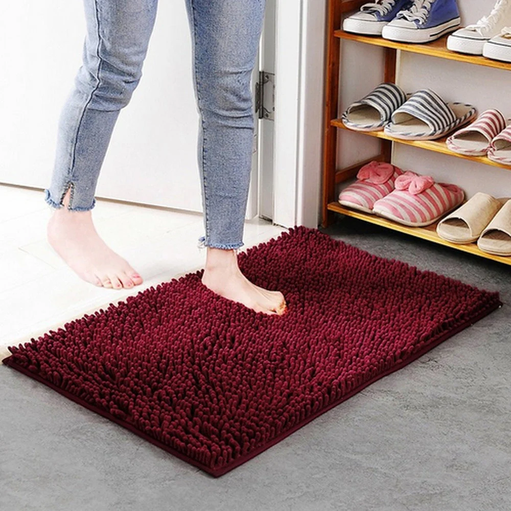 Mavi Soft Chenille Bath Mat - Image 5