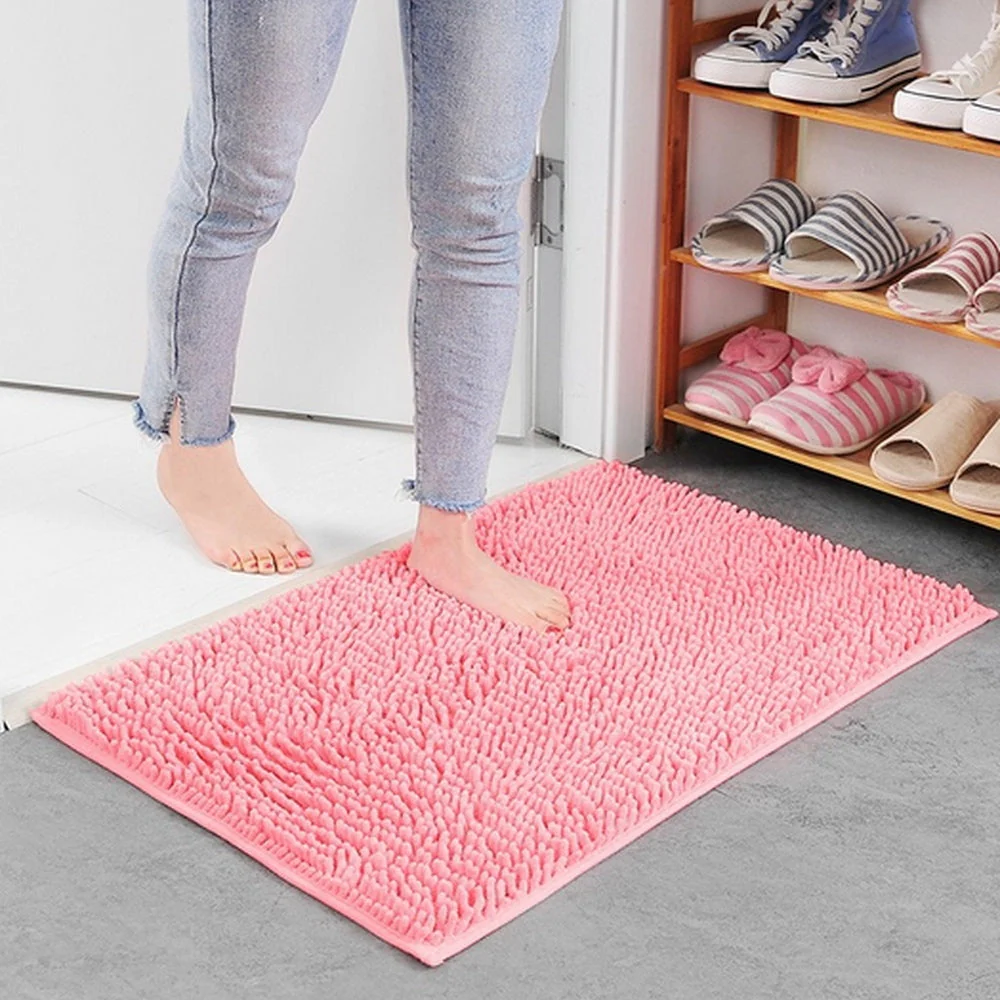 Mavi Soft Chenille Bath Mat - Image 6