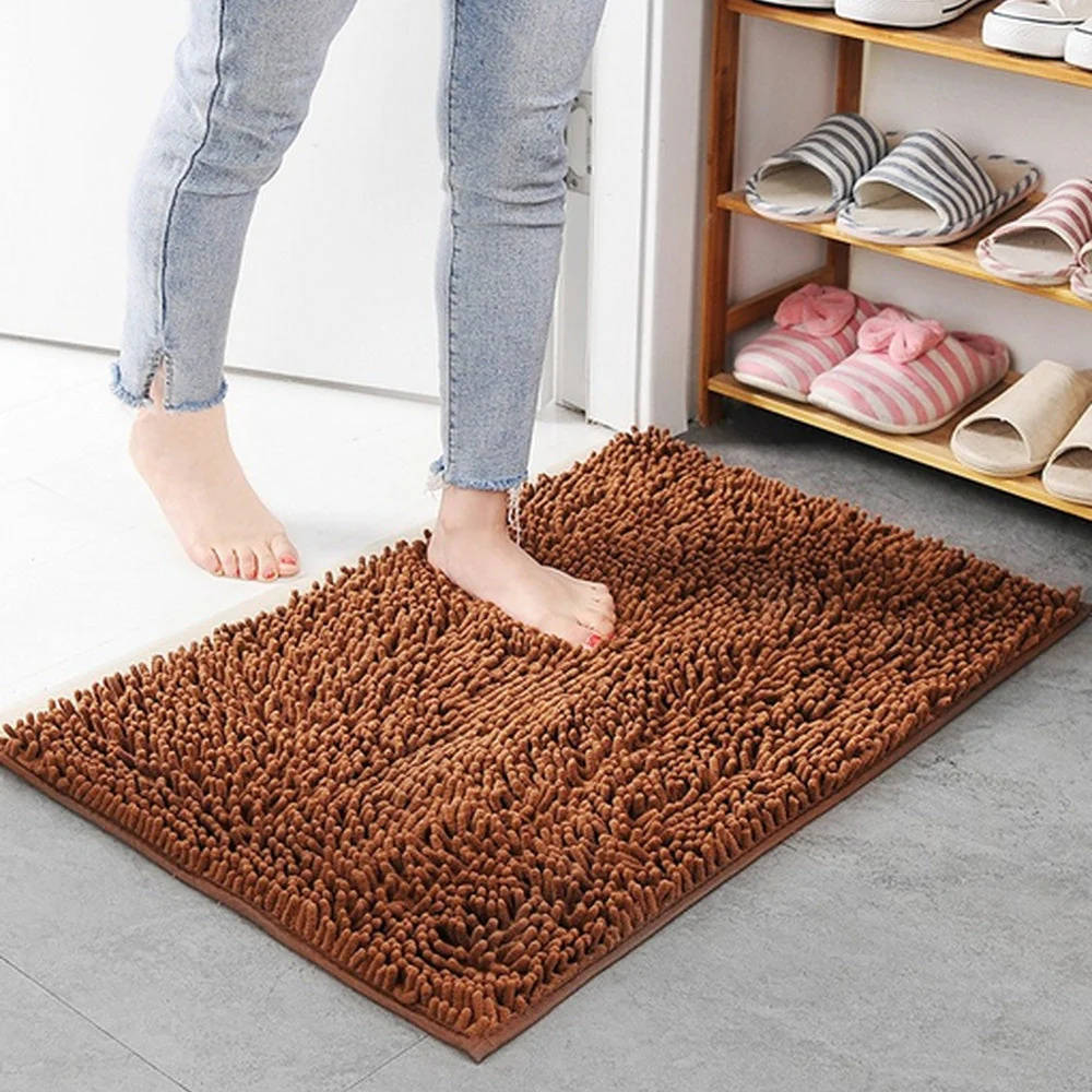 Mavi Soft Chenille Bath Mat - Image 7