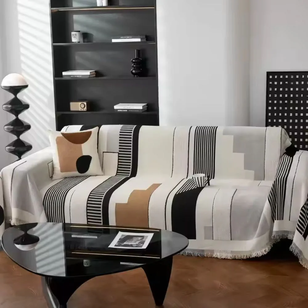 Metro Form Chenille Sofa Cover - Image 5