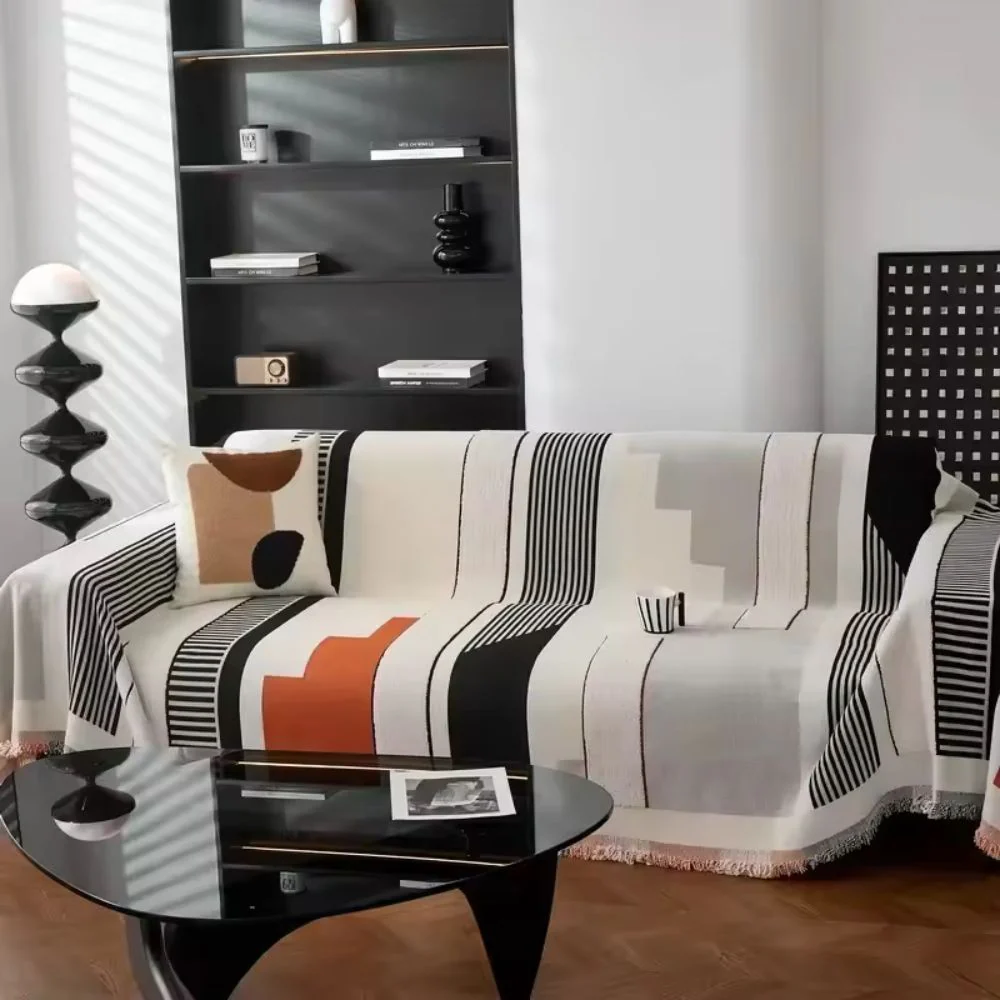 Metro Form Chenille Sofa Cover - Image 7
