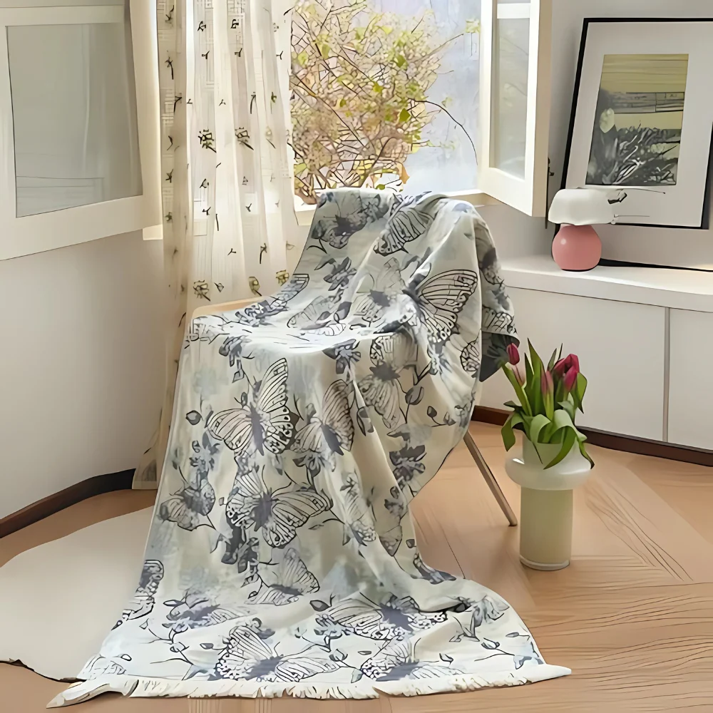 Midnight Swirls Cotton Towel - Image 3