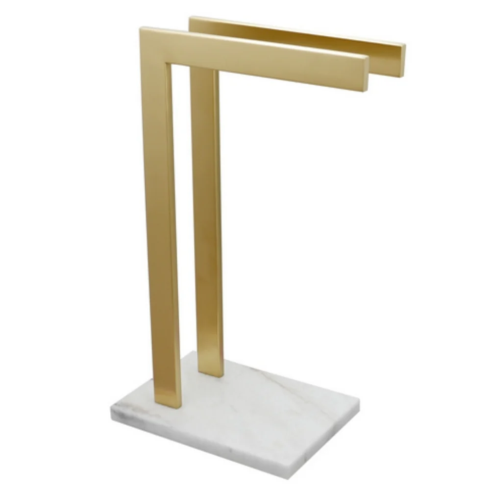 Minimalist Bathroom Vanity Double Towel Rack - Image 10