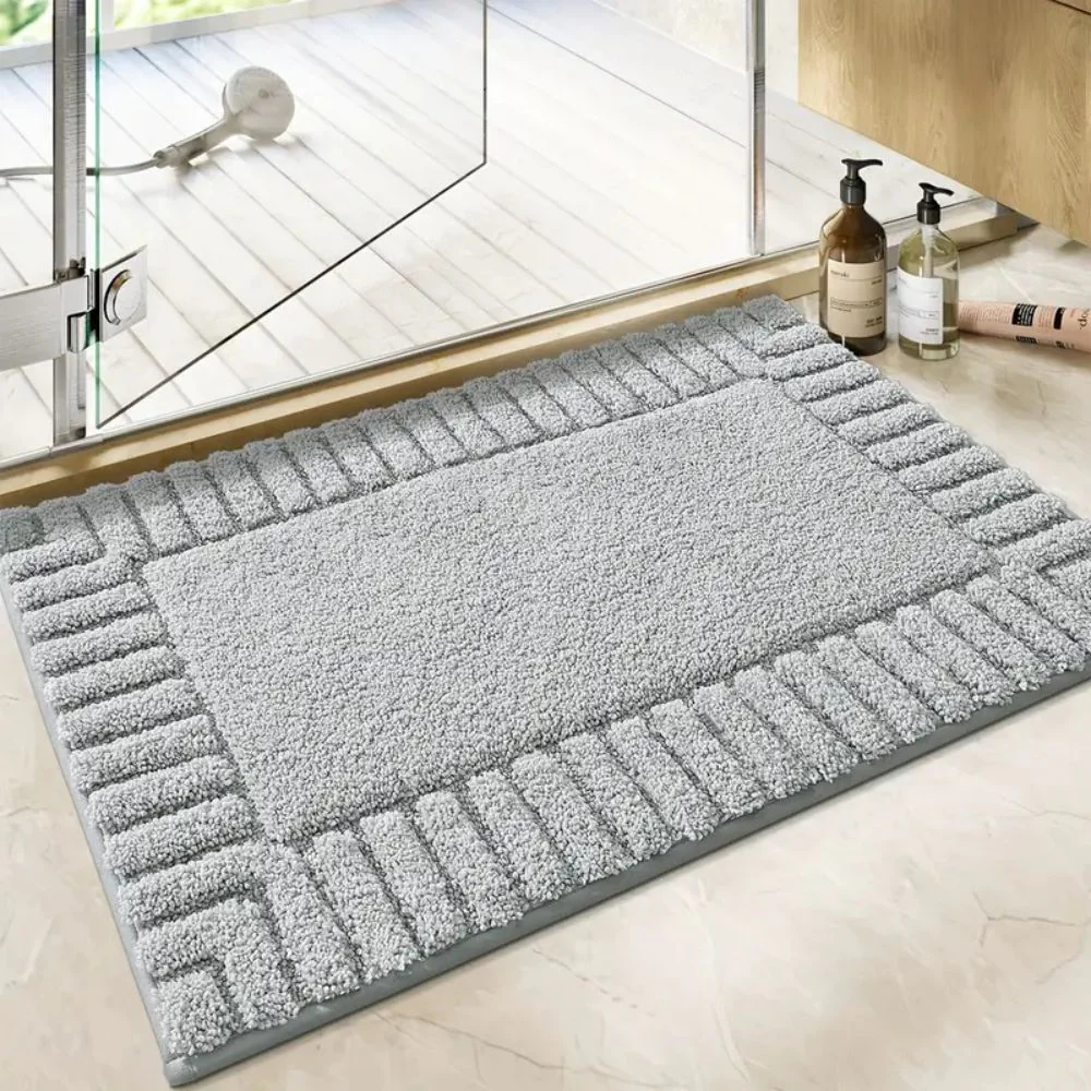 Minimalist Stripe Bath Rug Mat - Image 4