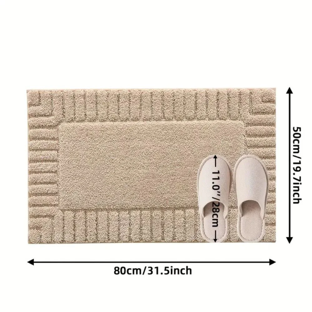 Minimalist Stripe Bath Rug Mat - Image 9