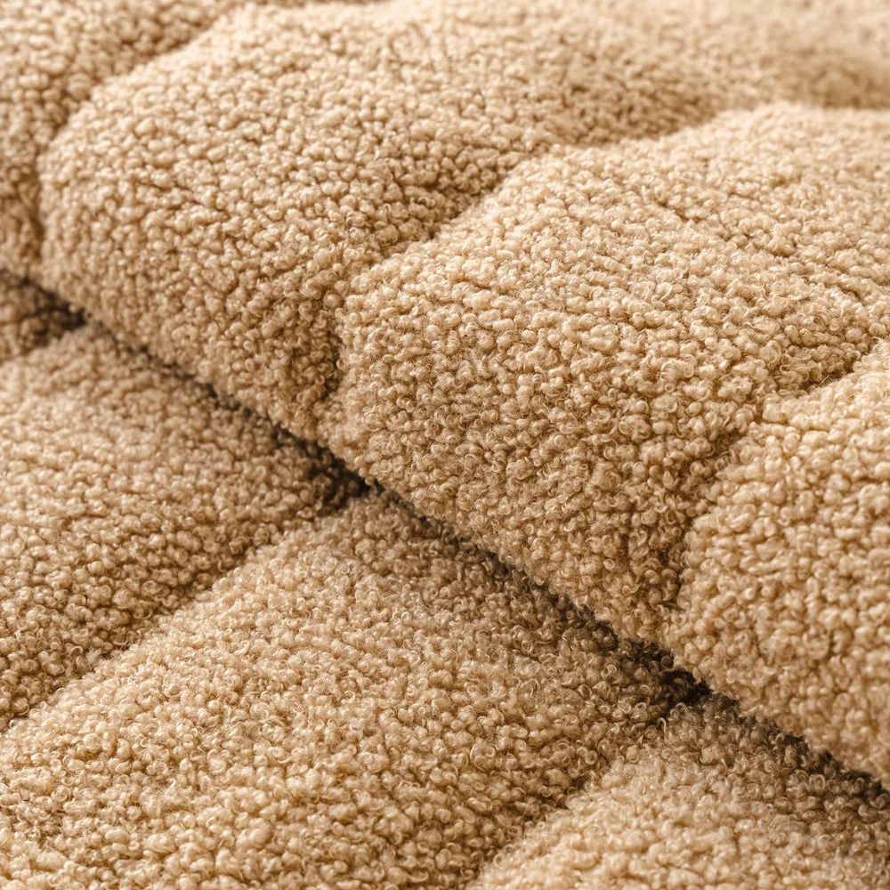 Modern Square Boucle Anti-Slip Couch Cover - Image 7