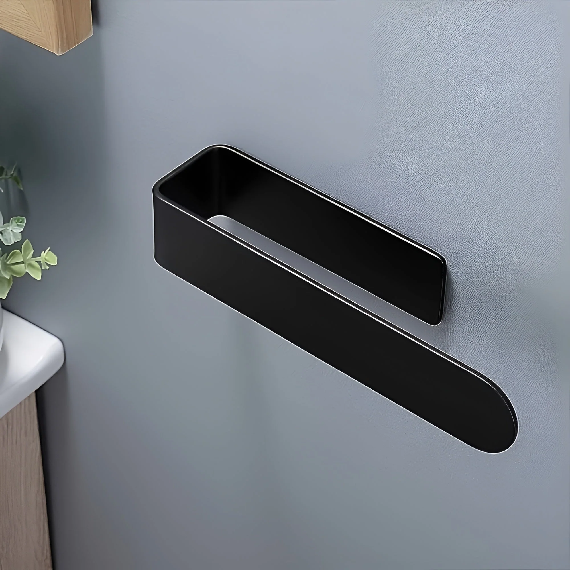 Modern Stainless Steel Wall Mounted Towel Rack - Image 7