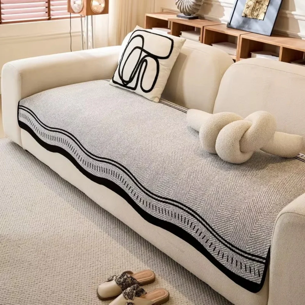 Modern Wave Anti-Slip Sofa Cover - Image 11