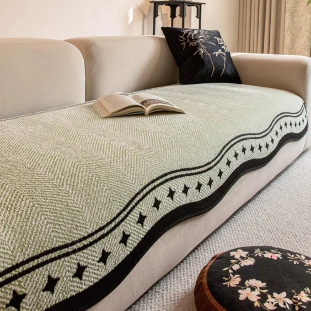 Modern Wave Anti-Slip Sofa Cover - Image 7