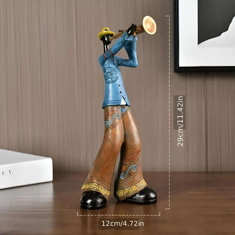 Jazz Musical Band Resin Figurine - Image 11