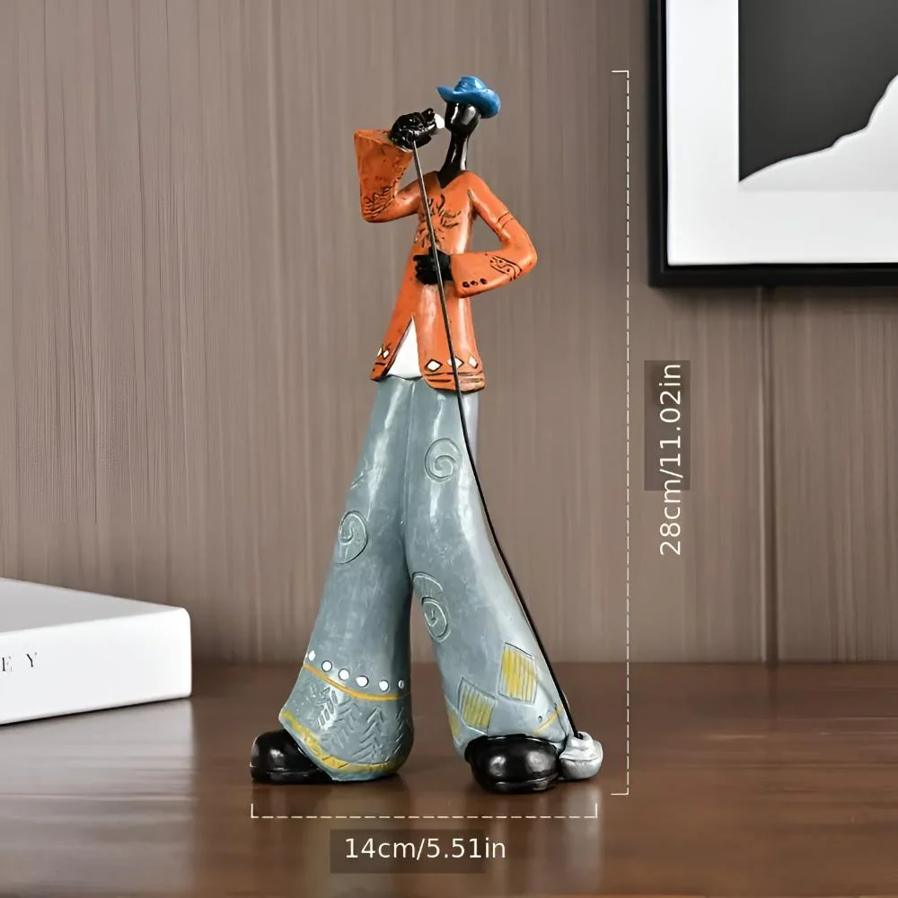 Jazz Musical Band Resin Figurine - Image 7