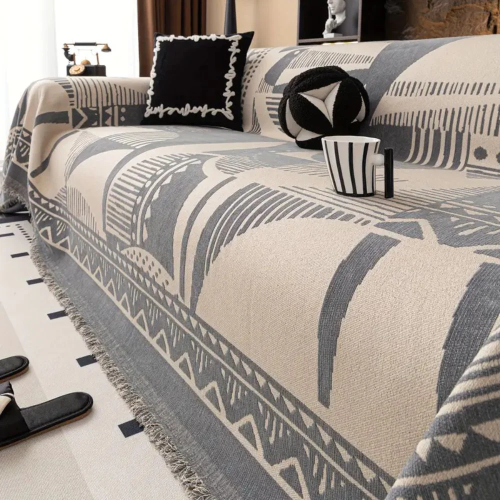 Mystic Lines Pattern Sofa Cover - Image 5