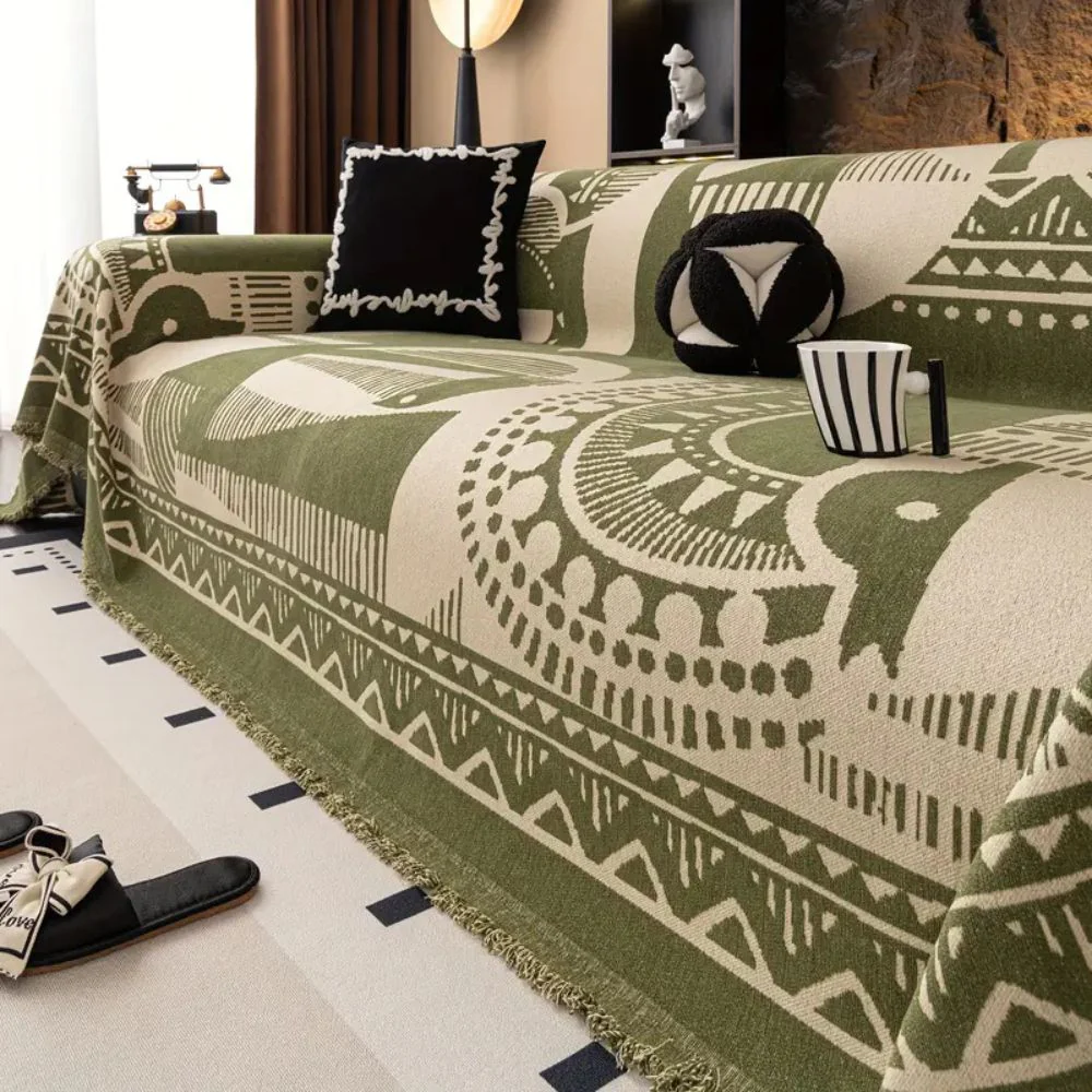 Mystic Lines Pattern Sofa Cover - Image 6
