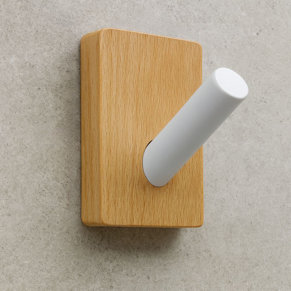 Natural Wood Hook Wall Organizer - Image 6