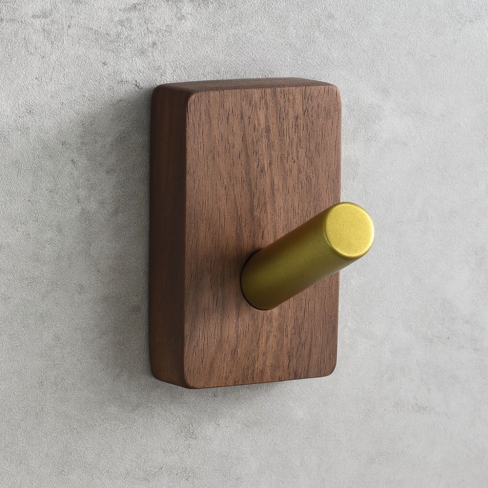 Natural Wood Hook Wall Organizer - Image 7